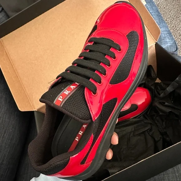 Prada | Shoes | Prada Americas Cup Sneakers | Poshmark